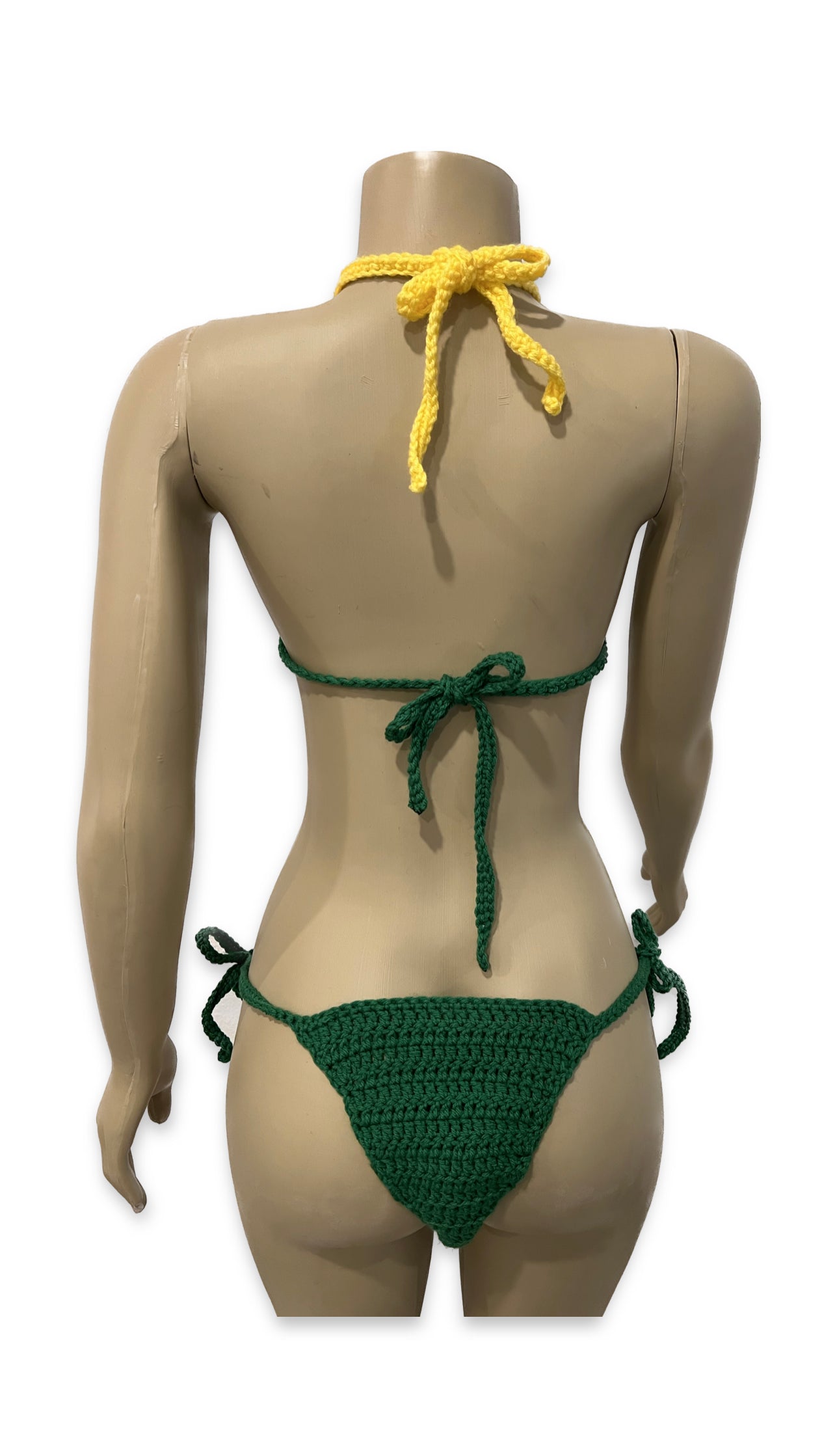 HPN Green & Yellow Bikini