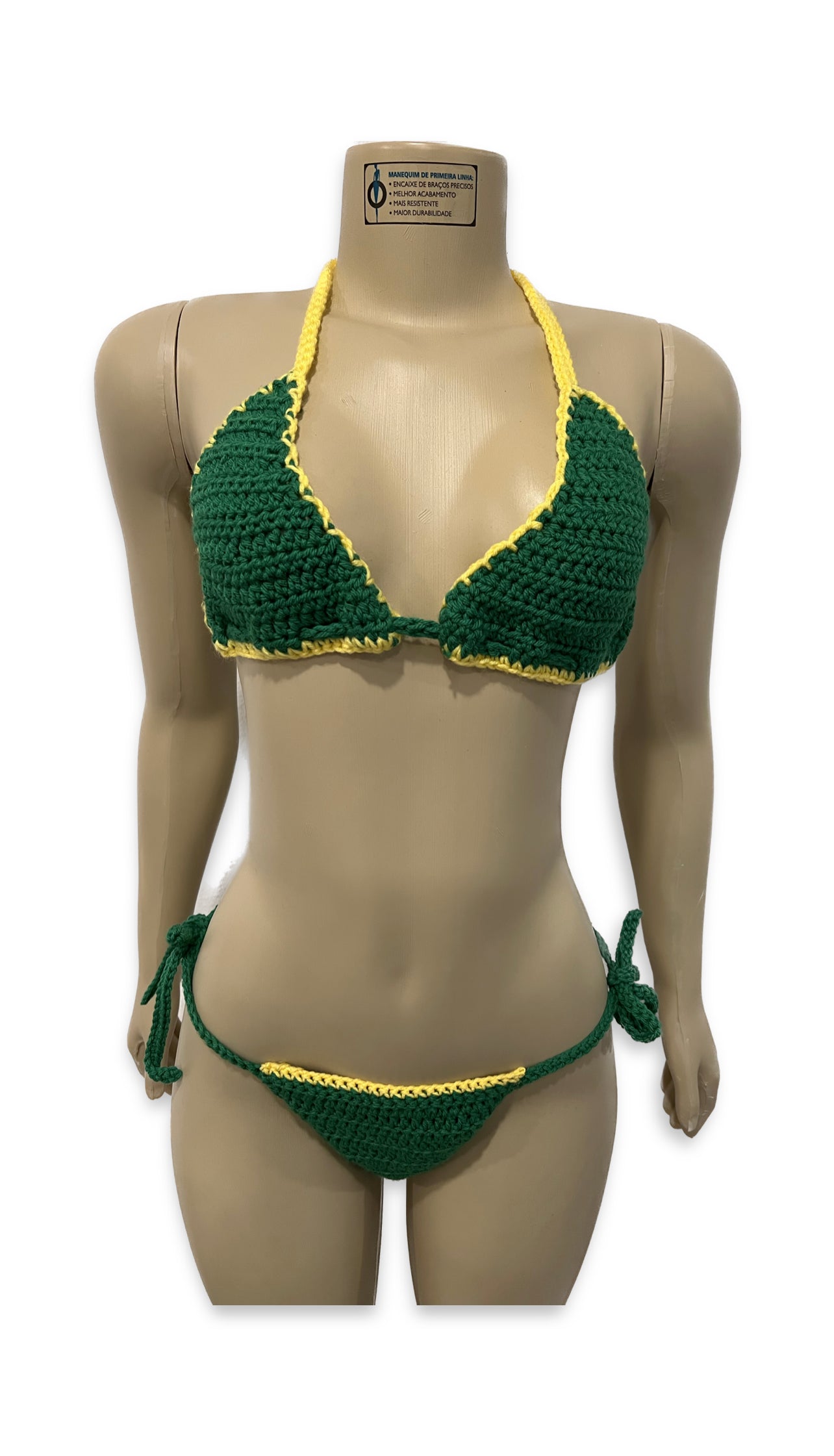 HPN Green & Yellow Bikini