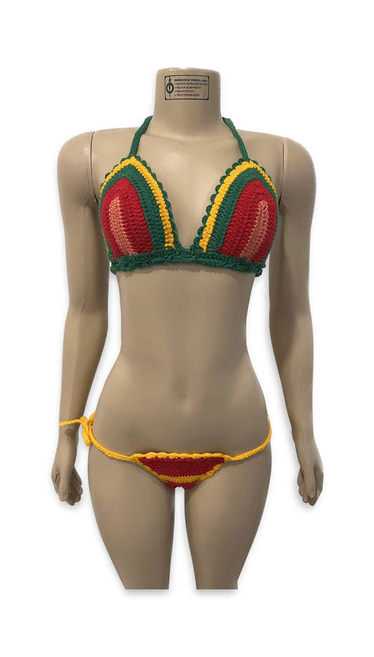 HPN Colorful Crochet Bikini